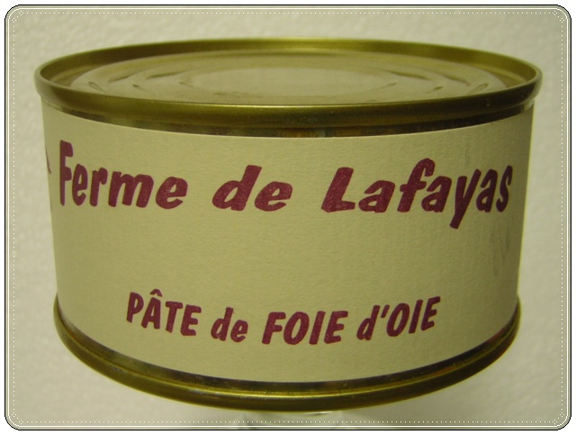Pat de foie d'oie 50% foie gras 190 g